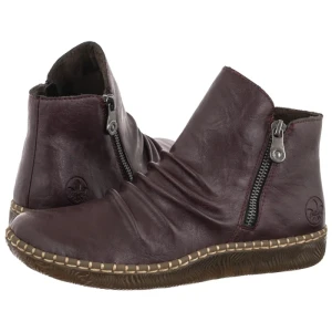 Botki Czerwone N2454-30 Red (RI427-a) Rieker
