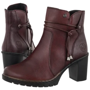 Botki Czerwone Y2567-35 Red (RI291-c) Rieker