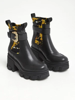 Botki damskie na obcasie VERSACE JEANS COUTURE