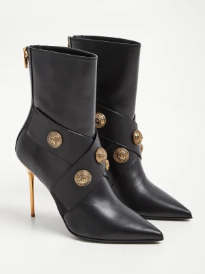 Botki damskie na szpilce BALMAIN