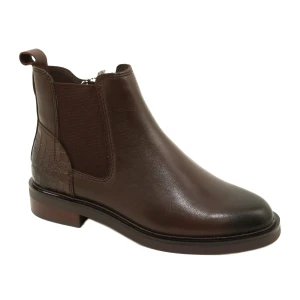 Botki damskie ocieplane Caprice 9-25479-41 329 DK Brown Comb brązowe