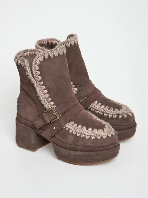 Botki damskie skórzane MOU