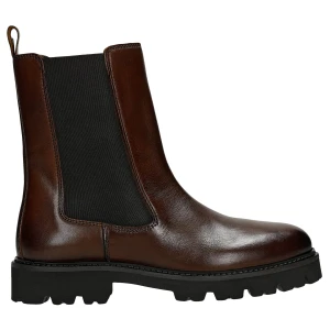 Brązowe wysokie sztyblety damskie 55357-52 Wojas