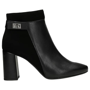 Eleganckie ocieplane botki na slupku 55361-71 Wojas