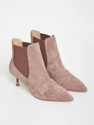 Botki damskie zamszowe LIU JO