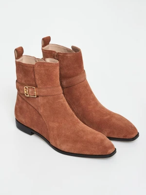 Botki damskie zamszowe LIU JO