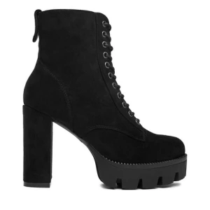 Botki DeeZee 23756-4-BLACK SU Czarny