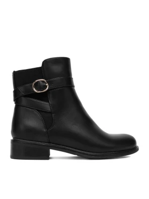 Botki DeeZee HX20207-287 Czarny