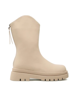 Botki DeeZee WS2601-01 Beżowy