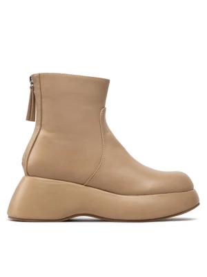 Botki DeeZee ZALY8813-8 Beżowy