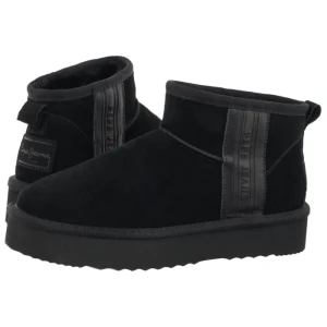Botki Dissy Brand W Black PLS500040 999 (PE154-a) Pepe Jeans