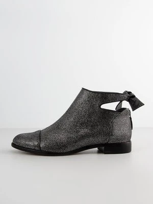 Botki do kostki Alexandre Birman srebrny