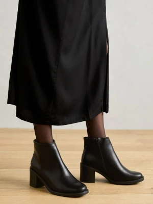 Botki do kostki Anna Field Wide Fit By Zalando czarny