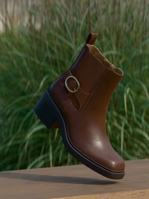 Botki do kostki Anna Field Wide Fit By Zalando koniakowy