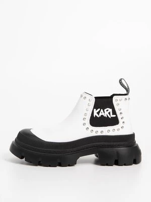 Botki do kostki Karl Lagerfeld