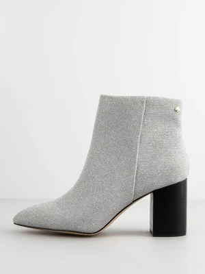 Botki do kostki Kate Spade srebrny