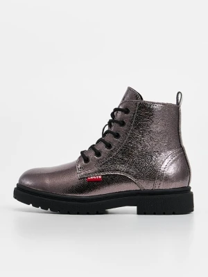 Botki do kostki Levi's brąz