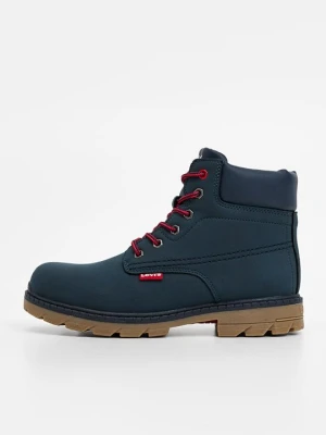 Botki do kostki Levi's granatowy