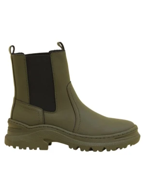 Botki do kostki Marks & Spencer khaki