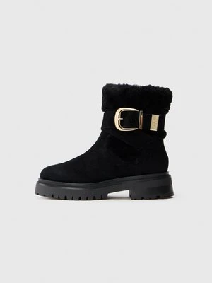 Botki do kostki Steve Madden czarny