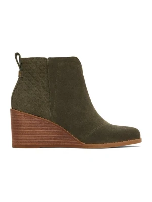 Botki do kostki Toms khaki