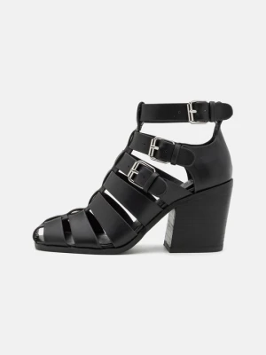 Botki do kostki Zign By Zalando czarny