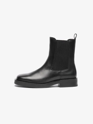 Botki do kostki Zign By Zalando czarny