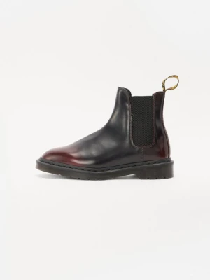 Botki Dr. Martens ciemnoczerwony