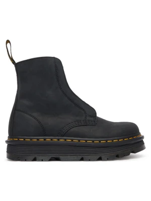 Botki Dr. Martens Zebzag Laceless Black Wyoming DM42653001 Czarny