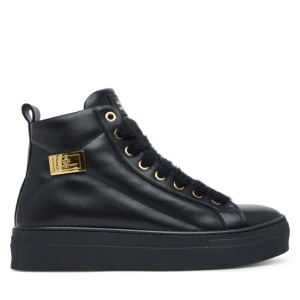 Botki Elisabetta Franchi High Top Lace Up F4-A9E-0362-1251930 D Czarny