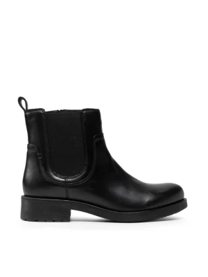 Botki Geox D Rawelle A D166RA-000TU C9999 Czarny