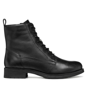 Botki Geox D Rawelle D566RA 000TU C9999 Czarny