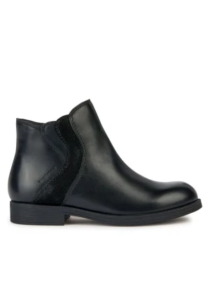 Botki Geox J Agata Girl Wpf J36HZA 04377 C9999 D Czarny