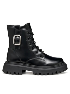 Botki Geox J Maquinnens J56M6C 000CN C9999 S Czarny