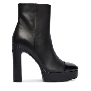 Botki Guess FLFRNT LEA10 Czarny