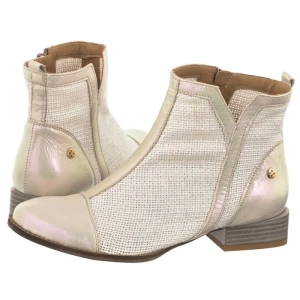 Botki Jasnobeżowe 06397-22/00-1 (MA1192-a) Maciejka