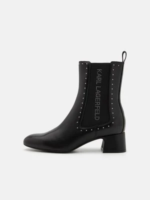 Botki KARL LAGERFELD czarny