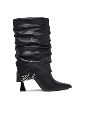 Botki KARL LAGERFELD Debutante KL32085 Czarny