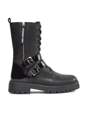 Botki Karl Lagerfeld Kids Z19112 M Czarny