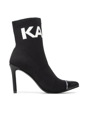 Botki KARL LAGERFELD KL31361A Czarny