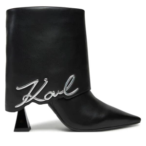 Botki KARL LAGERFELD KL32044A Czarny