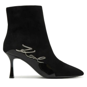 Botki KARL LAGERFELD KL32744 Czarny