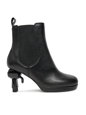 Botki KARL LAGERFELD KL39044 Czarny