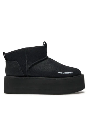 Botki KARL LAGERFELD KL48522S Czarny