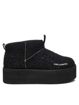 Botki KARL LAGERFELD KL48522W Czarny