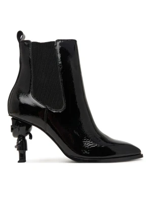 Botki KARL LAGERFELD Nft Heel KL39146 Czarny