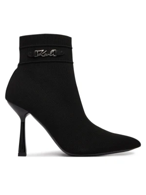 Botki KARL LAGERFELD Pandara KL31346A Czarny