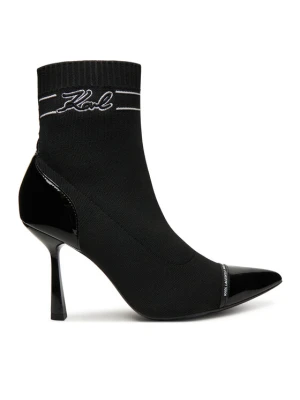 Botki KARL LAGERFELD Pandara KL31357 Czarny