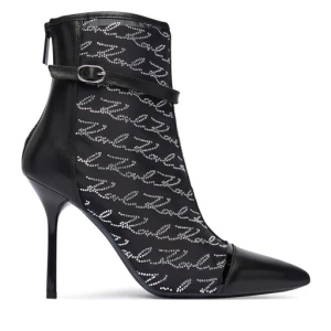 Botki KARL LAGERFELD Sarabande KL30976 Czarny