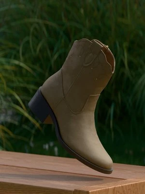 Botki kowbojki i motocyklowe Anna Field